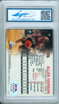 Allen Iverson 1999 Fleer Tradition w/KOBE #123 Autograph PSA Auto 10