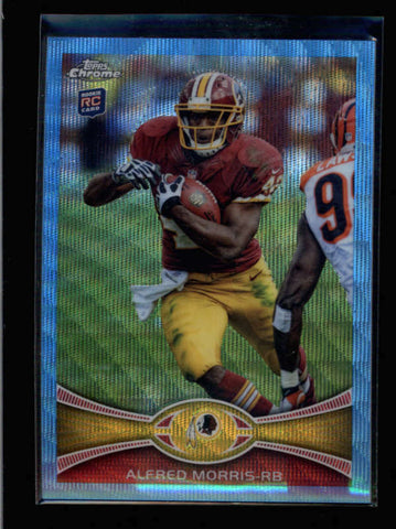 ALFRED MORRIS 2012 TOPPS CHROME BLUE WAVE REFRACTOR ROOKIE RC #101 AB8675