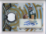 BRYCE PETTY 2015 TOPPS FINEST GOLD REFRACTOR ROOKIE PATCH AUTO #67/99 AC2109