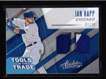 IAN HAPP 2017 ABSOLUTE TOOLS OF THE TRADE DUAL GAME PATCH COMBO #01/10 AC590