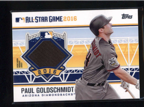PAUL GOLDSCHMIDT 2016 TOPPS ALL-STAR GAME USED WORN GAME JERSEY AB9599