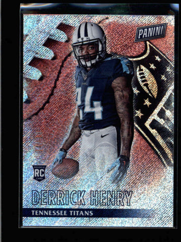 DERRICK HENRY 2016 PANINI BLACK FRIDAY #59 RARE RAPTURE ROOKIE #04/10 AB8686