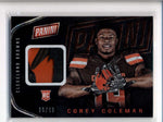 COREY COLEMAN 2016 PANINI THE NATIONAL DIAMOND AWE ROOKIE GLOVE #16/49 AB7529