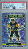 Sidney Crosby 2021 Upper Deck Purple Dazzlers #DZ35 PSA MINT 9