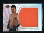 LYOTO MACHIDA 2012 TOPPS UFC FINEST THREADS REFRACTOR JUMBO WORN RELIC AB5791