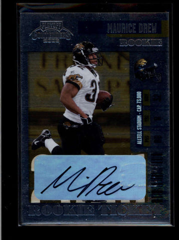 MAURICE DREW 2006 CONTENDERS #146 ROOKIE TICKET AUTOGRAPH AUTO RC AB8294