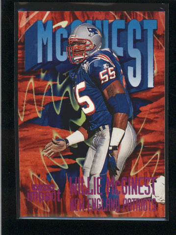 WILLIE McGINEST 1997 SKYBOX IMPACT #132 RARE RAVE PARALLEL #098/150 AB9928