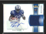 DWAYNE ALLEN 2012 TOPPS FINEST ROOKIE PATCH AUTOGRAPH AUTO #0533/1350 AC223