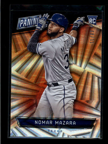 NOMAR MAZARA 2016 PANINI THE NATIONAL #75 WEDGES ROOKIE RC #71/99 AB7594