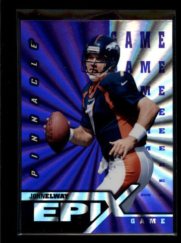 JOHN ELWAY 1997 PINNACLE EPIX PURPLE GAME #20 AB7178