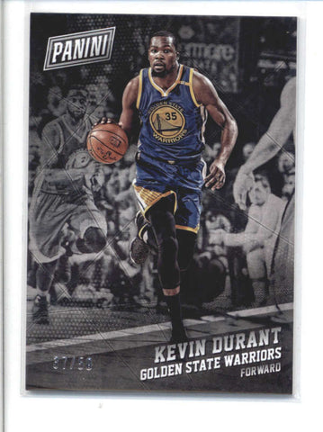 KEVIN DURANT 2017 PANINI BLACK FRIDAY #3 WEDGES THICK STOCK PARALLEL #/50 AC438