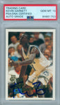 Kevin Garnett 1995 Topps #237 Autograph RC Rookie PSA DNA GEM MT 10 Auto