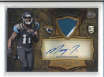 MARQISE LEE 2014 BOWMAN STERLING GOLD REFRACTOR ROOKIE PATCH AUTO #30/99 AC230