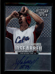 JOSE ABREU 2013 PANINI PRIZM PERENNIAL DRAFT PICKS #48 PROSPECT AUTO  AB7667