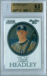 CHASE HEADLEY 2005 05 BOWMAN STERLING RC ROOKIE BGS 9.5