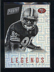 JERRY RICE 2017 PANINI THE NATIONAL LEGEND ESCHER SQUARES PARALLEL #07/10 AB9911