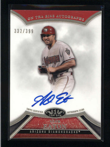 ADAM EATON 2013 TOPPS TIER ONE ON THE RISE AUTOGRAPH AUTO #332/399 AB9447