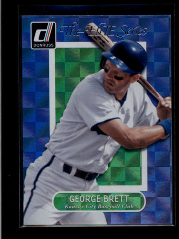 GEORGE BRETT 2014 PANINI HALL OF FAME #15 DONRUSS ELITE SERIES AB8075