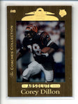 COREY DILLON 1999 PLAYOFF ABSOLUTE SSD THE COACHES COLLECTION #09/25 AB7189