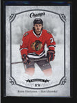 RYAN HARTMAN 2015/16 UD CHAMPS #156 RARE SILVER PARALLEL ROOKIE #01/25 AB9656