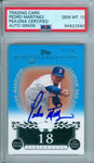 Pedro Martinez 2008 Moments & Milestones Blue #01/10  PSA DNA Gem Mint 10 Auto