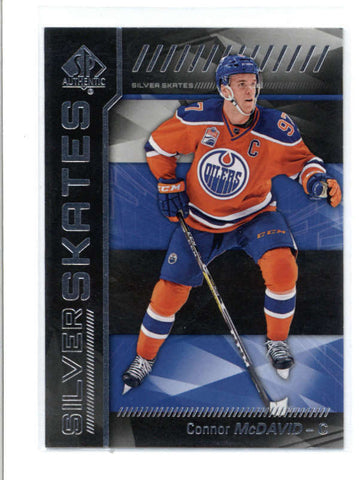 CONNOR McDAVID 2016/17 16/17 SP AUTHENTIC #106 AUTHENTIC MOMENTS SP AC757