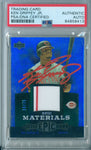 Ken Griffey Jr 2006 Upper Deck Epic Jersey #/75 Autograph PSA DNA Authentic Auto