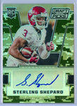 STERLING SHEPARD 2016 PRIZM DRAFT PICKS CAMO REFRACTOR RC AUTO AUTOGRAPH SP/199