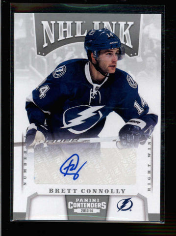 BRETT CONNOLLY 2013/14 PANINI CONTENDERS NHL INK ROOKIE AUTOGRAPH AUTO AC1478
