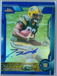 TY MONTGOMERY 2015 TOPPS CHROME BLUE REFRACTOR RC ROOKIE AUTO AUTOGRAPH SP/50