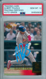 Albert Pujols 2001 Upper Deck #295 Rc Rookie Autograph PSA DNA Gem Mint 10 Auto