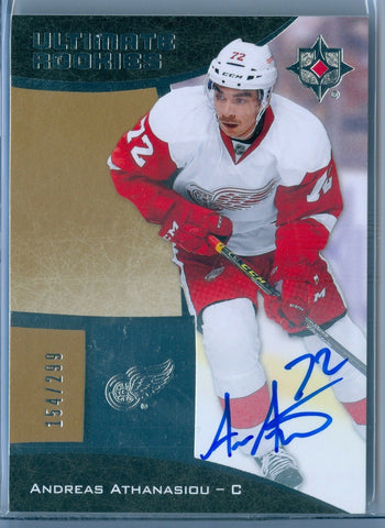 ANDREAS ATHANASIOU 2015-16 ULTIMATE RC ROOKIE AUTO AUTOGRAPH SP/299