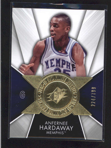 ANFERNEE HARDAWAY 2014/15 SPX FINITE COLLEGE UNIFORM INSERT #224/799 AC404