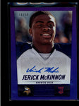 JERICK McKINNON 2014 HOT ROOKIES PURPLE AUTOGRAPH AUTO RC #10/50 AB8261