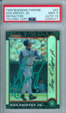 Ken Griffey Jr 1999 Bowman Chrome Refractor Autograph PSA DNA MINT 9 Auto 10