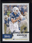 ANDREW LUCK 2016 PANINI CLASSICS #84 TIMELESS TRIBUTES SILVER #20/25 AB9033