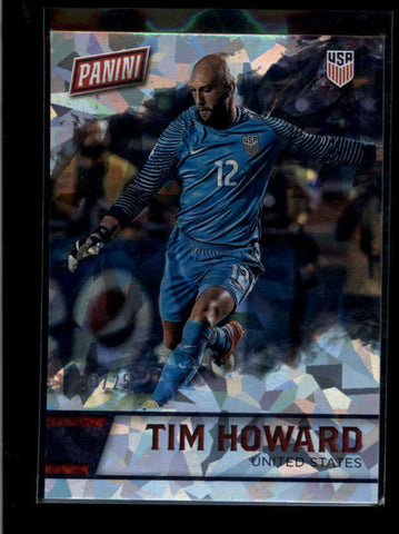 TIM HOWARD 2016 PANINI FATHERS DAY #35 CRACKED ICE CARD SP #03/25 AB7735