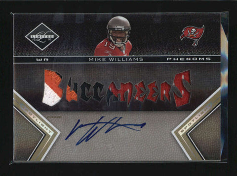 MIKE WILLIAMS 2010 LIMITED GOLD ROOKIE 4-CLR PATCH AUTOGRAPH AUTO #03/10 AB6255