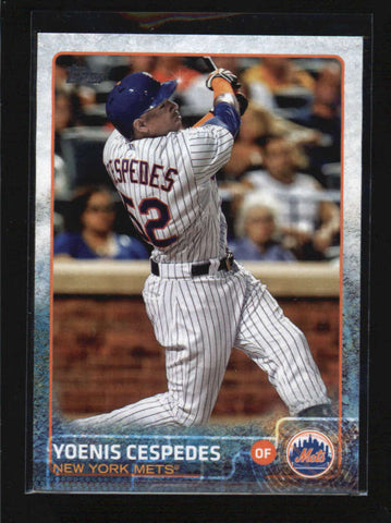 YOENIS CESPEDES 2015 TOPPS UPDATE #US155 SPARKLE SSP AB6368