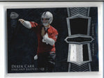 DAVID CARR 2014 BOWMAN STERLING ROOKIE DUAL 3-COLOR PATCH / JERSEY ROOKIE AB9251