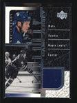 MATS SUNDIN 2000/01 00/01 UPPER DECK LEGENDS LEGENDARY GAME JERSEY AB6678