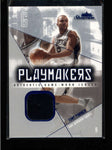 TONY PARKER 2004/05 FLEER SHOWCASE PLAYMAKERS GAME USED WORN JERSEY #/57 AC1910