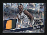 DANTE EXUM 2015 PANINI FATHERS DAY ROOKIE USED PATCH CRACKED ICE SP /25 AB5733