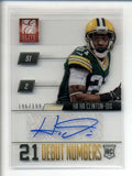 HA HA CLINTON-DIX 2014 PANINI ELITE DEBUT NUMBERS ROOKIE AUTO #196/199 AB7126