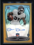 DARQUEZE DENNARD 2014 BOWMAN CHROME GOLD REFRACTOR ROOKIE AUTO #75/75 AB8933