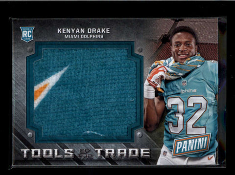 KENYAN DRAKE 2016 PANINI THE NATIONAL ROOKIE JUMBO USED WORN TOWEL RC AB7536