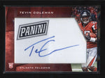 TEVIN COLEMAN 2015 PANINI BLACK FRIDAY ROOKIE RC PATCH AUTOGRAPH AUTO AB6217