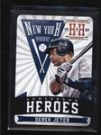 DEREK JETER 2013 HOMETOWN HEROES HOMEGROWN HEROES BLACK #HH3 AB5453