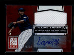 ODRISAMER DESPAIGNE 2015 ELITE FUTURE THREADS JUMBO JERSEY AUTO #161/299 AB8115