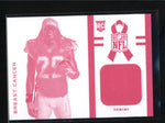 JAMELL FLEMMING PANINI BREAST CANCER ROOKIE PINK BLANK BACK PROOF SP AB5589